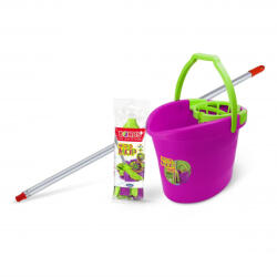 Bonus MicroMOP Felmosó szett - 18L vödör, csavaró kosár, felmosó nyél, MicroMOP - shopbazis