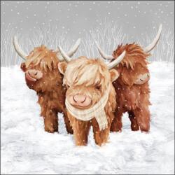 Ambiente John, Paul & George papírszalvéta 33x33cm, 20db-os