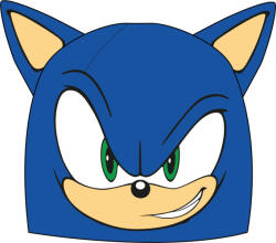 E plus M Sonic a sündisznó Blue Blur gyerek sapka 52 cm 85EMM523908452 (85EMM523908452)