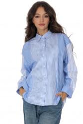 RohBoutique Camasa oversized in dungi multicolore - Aimelia BR2942