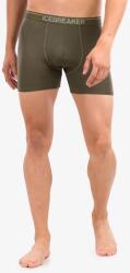 Icebreaker Anatomica Boxers Termoaktív Boxeralsó - loden - L