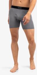 Saxx Quest Boxer Brief Fly Termoaktív Boxeralsó - dark charcoal II - S