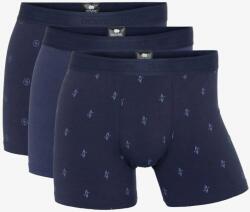 Dovre Tights 3-Pack Bamboo Termoaktív boxeralsó - navy/print - L