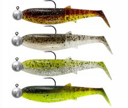 Savage Gear Gumi Horgászcsali készlet, Cannibal Shad, 12, 5cm, 20g, Clear Water Mix, 4 db (77186)