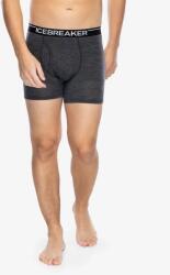 Icebreaker Anatomica Boxers wFly Termoaktív Férfi Boxeralsó - jet - L