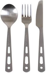 LIFEVENTURE Titanium Cutlery Set Evőeszköz