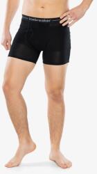 Icebreaker Anatomica Boxers wFly Termoaktív boxeralsó - black - L