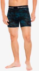 Smartwool Merino Print Boxer Brief Boxed Termoaktív boxeralsó - twilight blue mountain - S