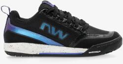 Northwave Clan 2 Női kerékpáros cipő - black/iridescent - 36