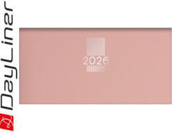 Dayliner MyPastel, fekvő zsebnaptár, Púder