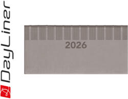 Dayliner Tucson, fekvő zsebnaptár, Szürke