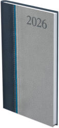 TopTimer Groovy, álló zsebnaptár, Kék-Kék-Szürke