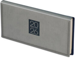 TopTimer Classic, fekvő zsebnaptár, Szürke