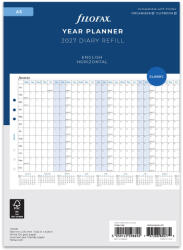 FILOFAX Naptárbetét Éves Horizontális A5 Fehér 2027