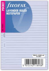 FILOFAX Jegyzetlapok Vonalas Pocket Levendula
