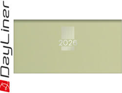 Dayliner MyPastel, fekvő zsebnaptár, Világoszöld