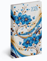 Realsystem Picture, álló zsebnaptár, Kékvirág