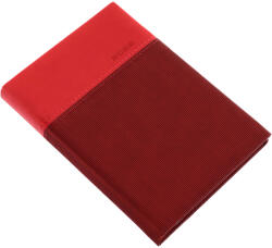 Realsystem Lux, B6 heti beosztású zsebnaptár, Piros