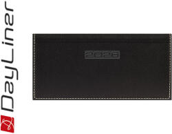Dayliner Sherwood, fekvő zsebnaptár, Fekete