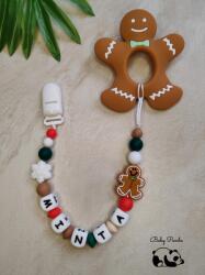 Baby Panda Névre szóló rágcsalánc - Mézi