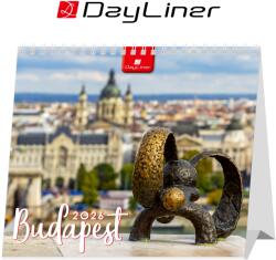 Dayliner Budapest, fekvő asztali naptár DL (ENG)
