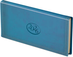 TopTimer Ace, fekvő zsebnaptár, Világoskék