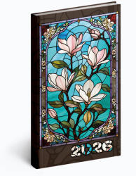 Realsystem Picture, álló zsebnaptár, Ólomüveg