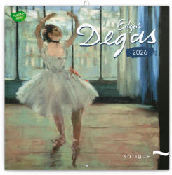 Realsystem Edgar Degas, képes lemeznaptár 2026