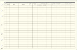 TopTimer Adó leporelló - M370, Krém (Chamois)