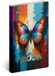 Realsystem Flexi, álló zsebnaptár, Lepke