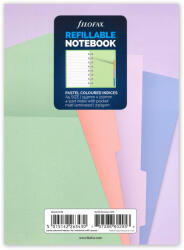 FILOFAX Notebook Elválasztó lapok Bianco A5 Classic Pastel
