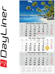 Dayliner SP1, 12 lapos speditőr naptár - Vízpart fejrésszel
