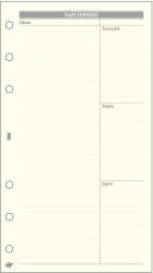 TopTimer Bianco napi tervező - M368, Krém (Chamois)