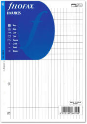 FILOFAX Pénzügyi tervező A5 Fehér