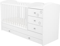 TIMBA Félix Kombinált 3 fiókos gyermekágy Fehér