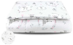 Babastar BS Babaágynemű 2 részes - Őzike Szürke/Rózsaszín