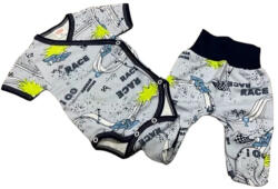 Bomer 2 részes szett - Kék Versenyautós 56