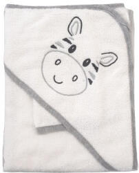 Vaganza Tündér fürdőlepedő fürdető kesztyűvel 80x80 cm - Zebra