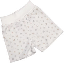 Wikids Baba Pamut Sort - Fehér/Szürke-Bézs Csillagos, Holdas 62/68