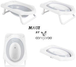 Cangaroo Hawaii Összecsukható Kád+Vödör Fürdető Szett - Szürke