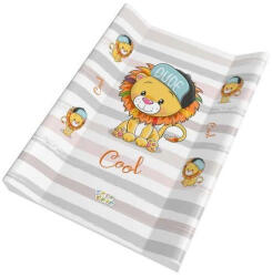 Babastar merev pelenkázólap 50x70cm - Cool Oroszlán - Levendula