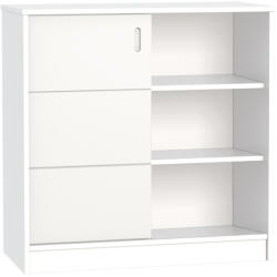 Faktum Alda Jég Fehér Komód - Jég Fehér/Magasfényű