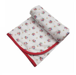 Vaganza Pamut Mintás Takaró 70x90 cm - Rózsás