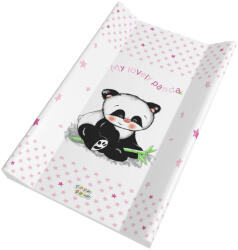 Babastar merev pelenkázólap 50x80cm - Rózsaszín Panda