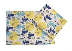 Wikids 2 részes ágynemű huzat - Színes krokodilos