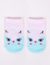 Yoclub Yo Bébi Zokni Mintás zokni 3-6 - Rózsaszín Baglyos 1 db-os