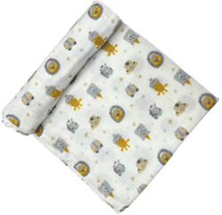 Rikidor Muszlin Takaró/Kifogó - Zoo 120x120 cm