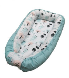 Wikids babafészek kókuszbetéttel - Menta / Barack Őzikés