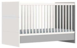 Faktum Alda Selyemszürke Átalakítható 140-es babaágy rágásvédővel