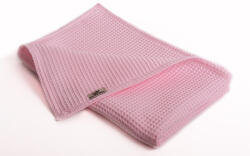Vaganza Waffle Babatakaró 70x90 cm - Rózsaszín